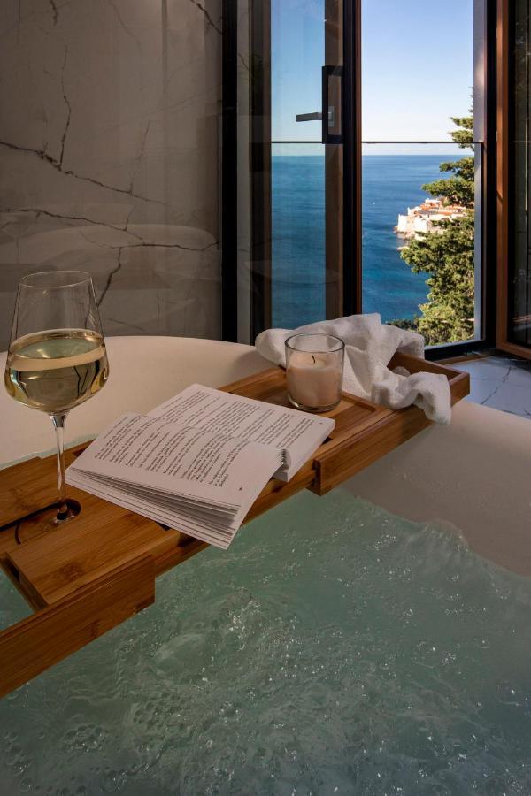 Villa T Dubrovnik - Wellness And Spa Luxury Villa With Spectacular Old Town View Exterior foto